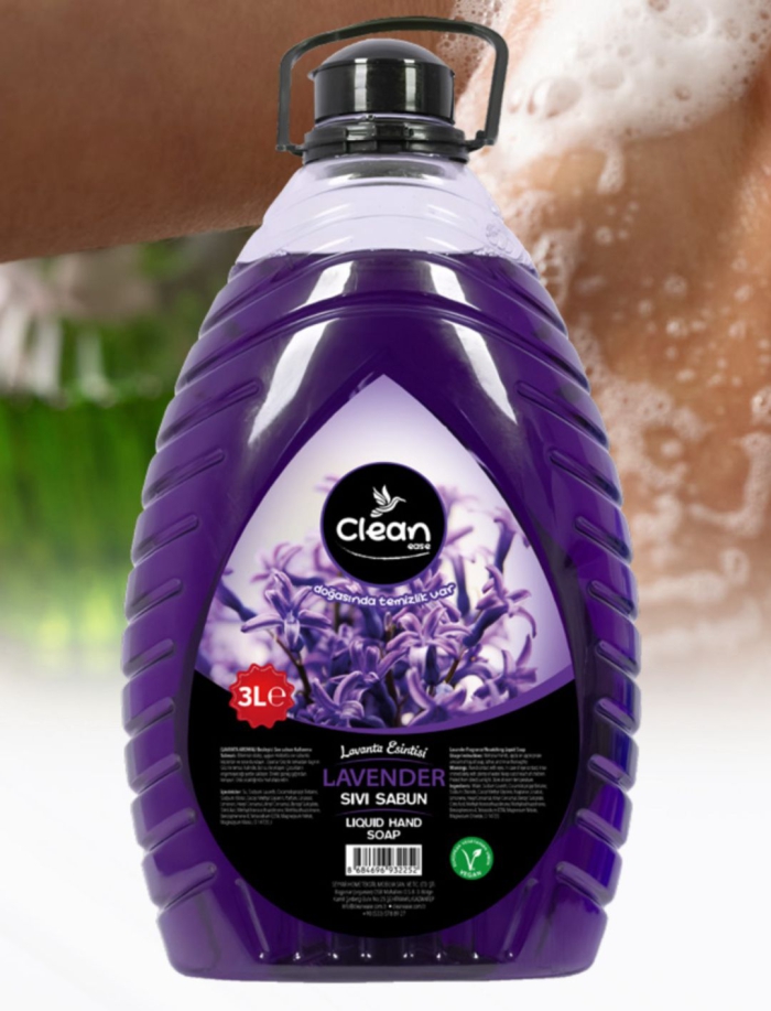 Clean Lavanta Sıvı Sabun 3l