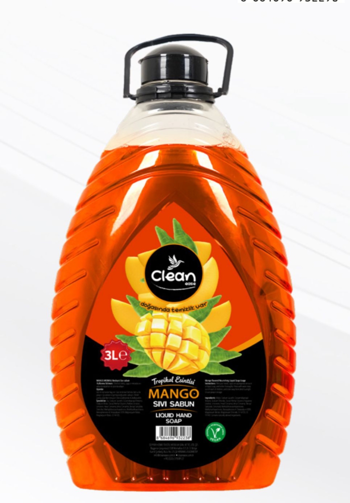Clean Mango Sıvı Sabun 3l