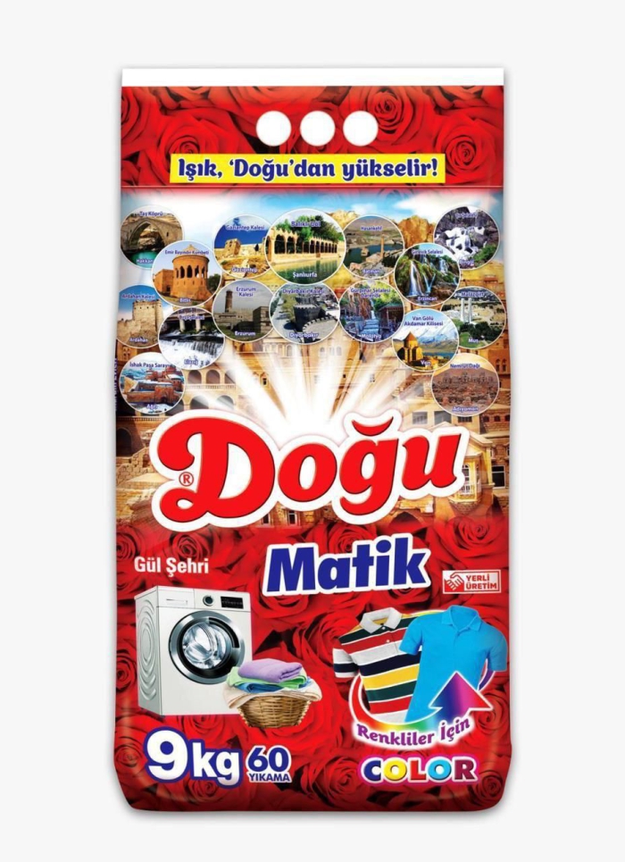 Doğu Matik Renkliler 9kg